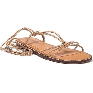 Madewell Braided Lace-Up Sandal